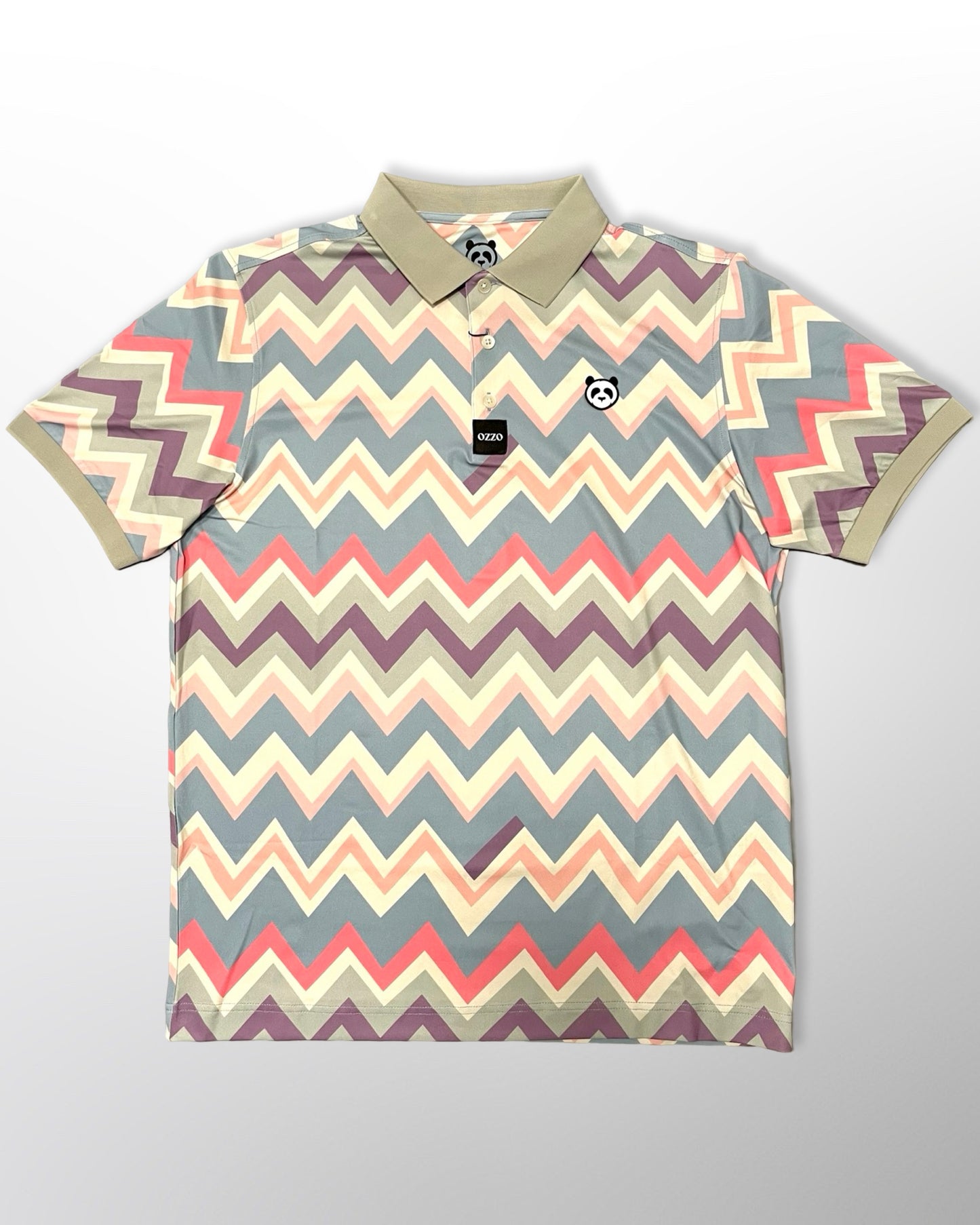 Pastel Peaks Polo