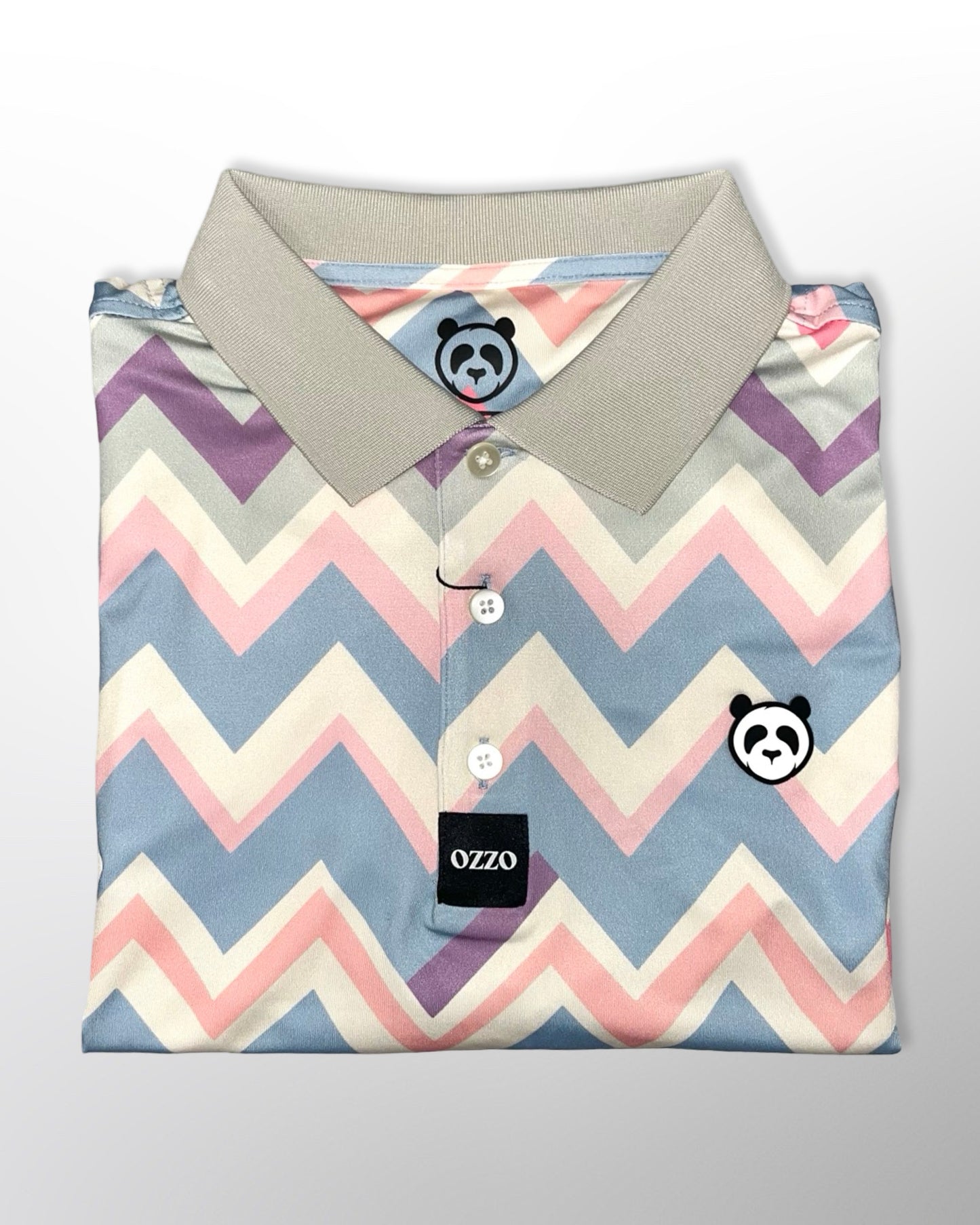 Pastel Peaks Polo